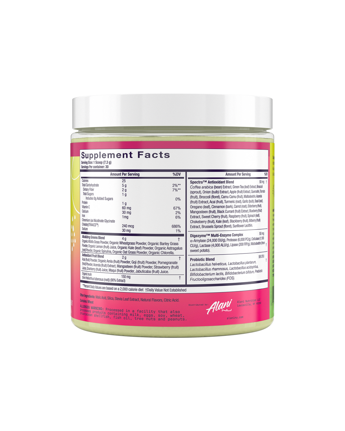 super greens - wild berry Alani Nu