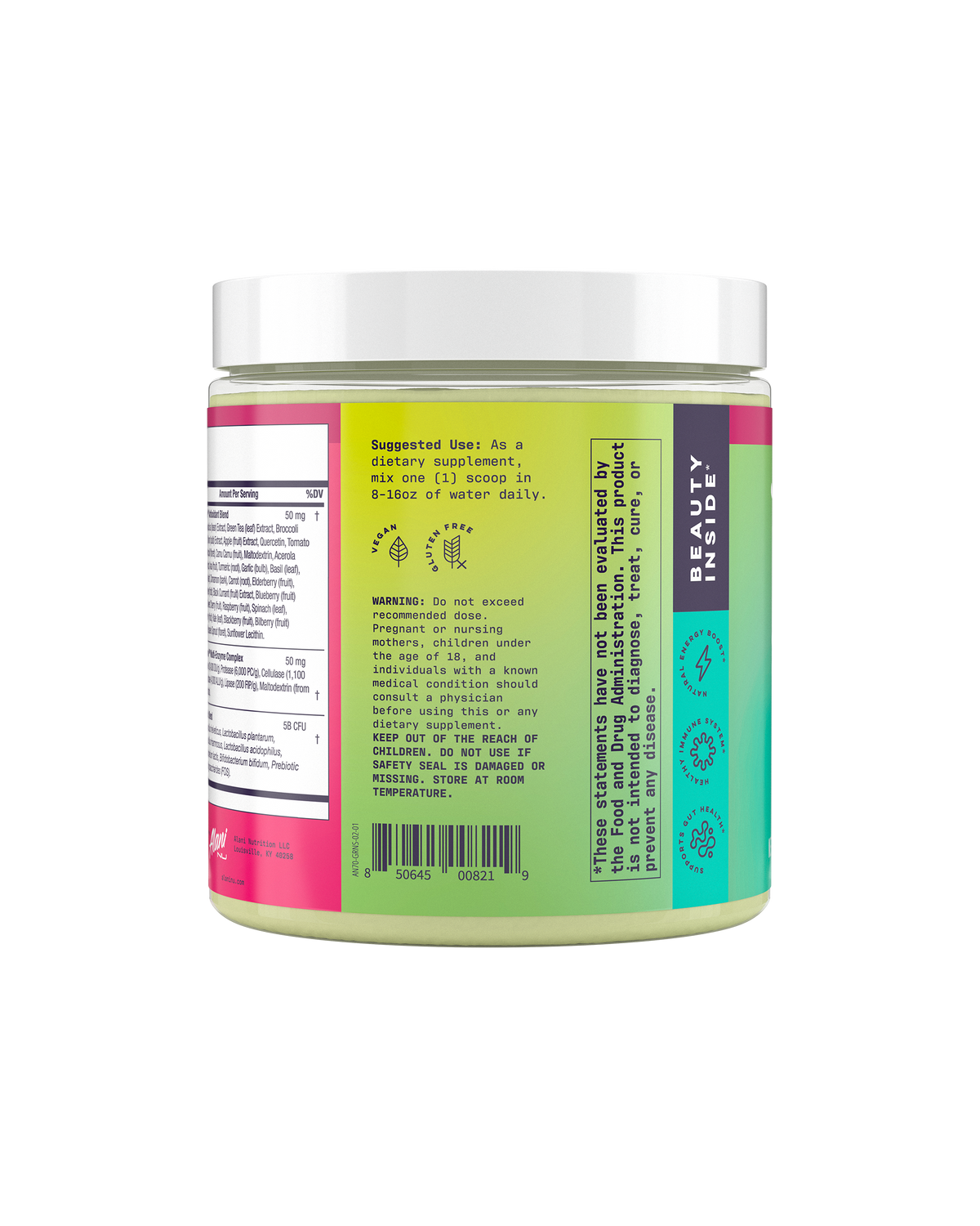 super greens - wild berry Alani Nu